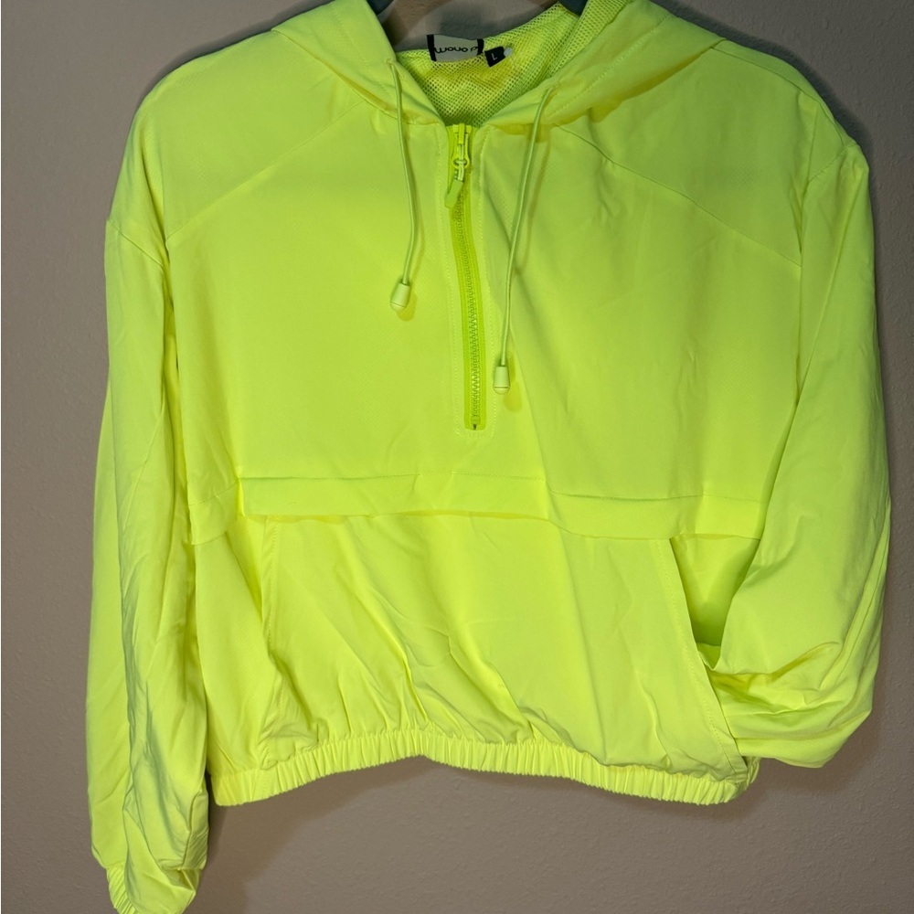 Mono B Neon Yellow Teddy Jacket​